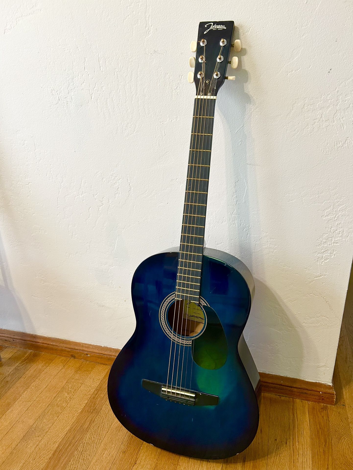 Blue Johnson Acoustic Guitar