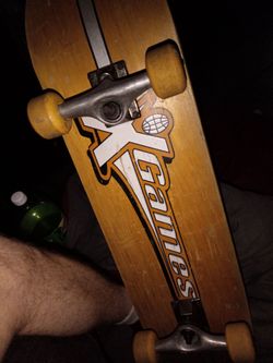 K-Games Wooden Skateboard Complete