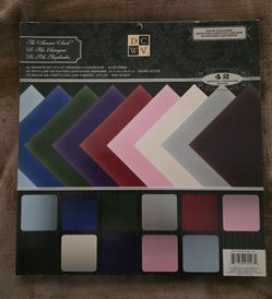 DCWV 12x12 & 4.5x6.5 Cardstock Pack