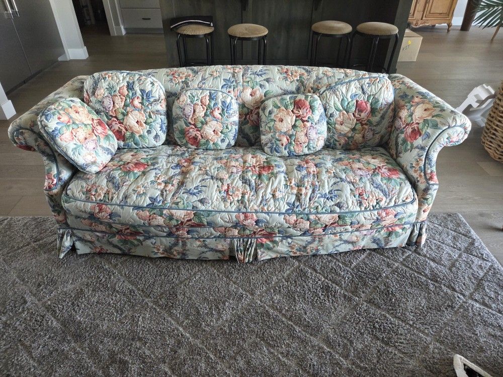 Flowered Sofa