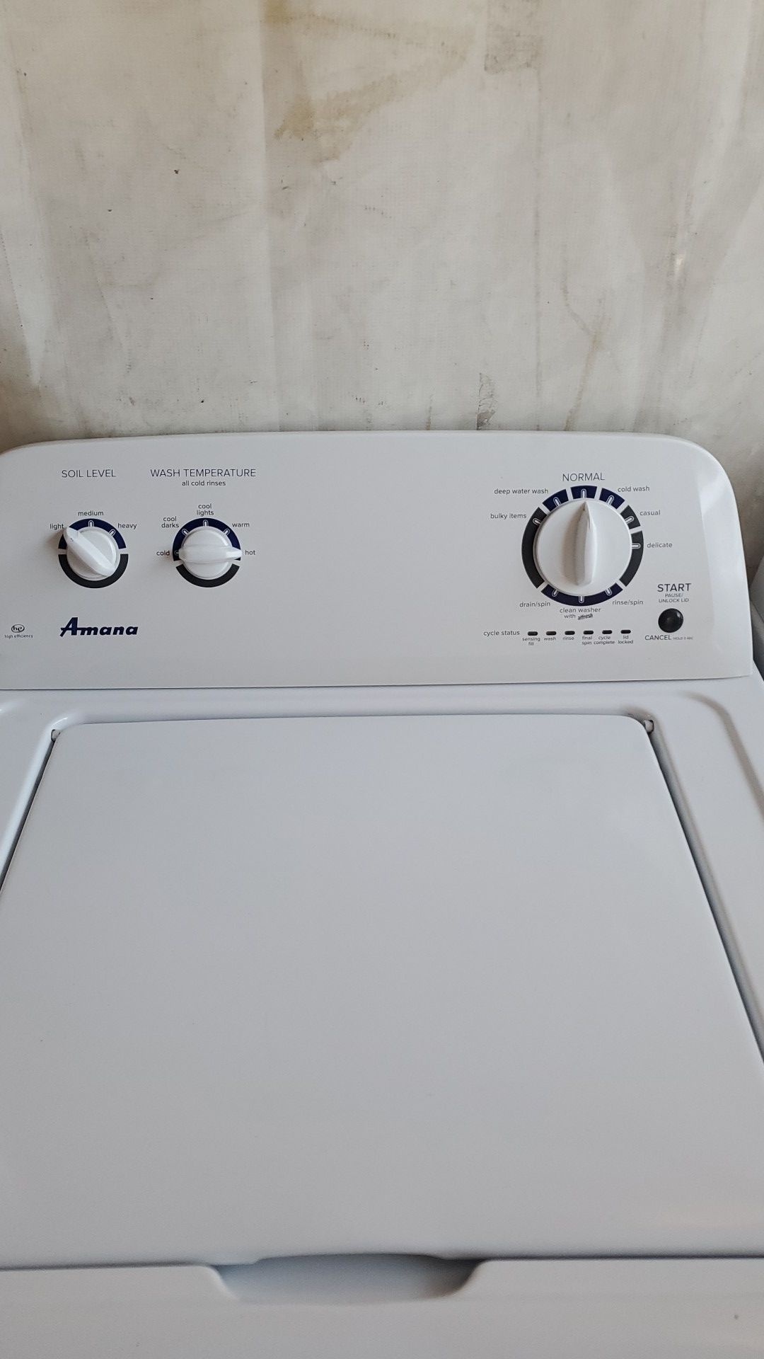 Amana washer and drier heavy duty good condition