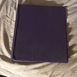 Purple Binder