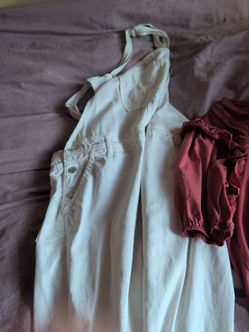 Whit overalls used