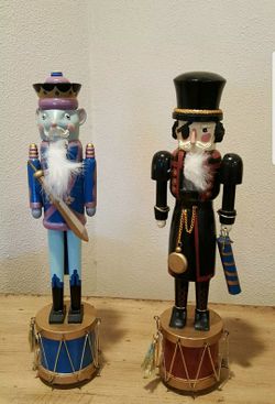 decorative wooden nutcrakers