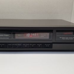 vintage Technics SL-P111 Stereo Compact Disc Player Testedl.