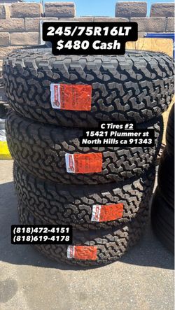 245/75R16LT Knight ( 4 NEW TIRES )