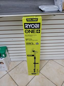 Brand new ryobi 18-volt one+ Cordless telescoping power scrubber