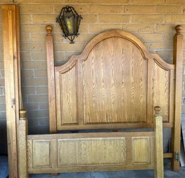 Solid Wood Queen Bed frame