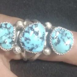 925 Turquoise Ring 
