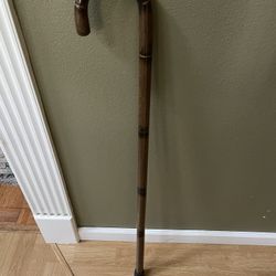 Walking Cane with a Crook Handle 36”L