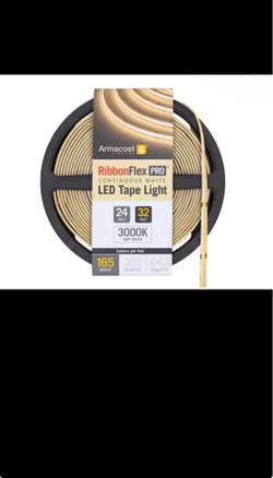 RibbonFlex Pro 24V White COB 32.8 ft. Cuttable Integrated LED Strip Light 171250