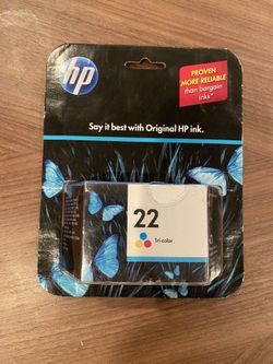 NEW HP 22 Tri Color Ink Cartridge