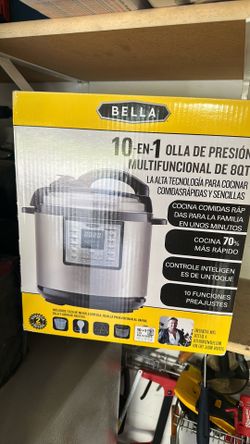 Bella 10 en 1 8 quarts Multi Cooker