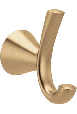Set of 3. Moen YB2303BZG Glyde Bronzed Gold Wall Mount Robe Hook Wall