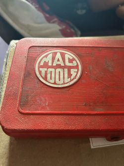 Vintage MAC Tools 41-Pc Metric Tap and Die Set 8017TS - 100% Complete USA