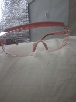 Pink Safety Goggles
