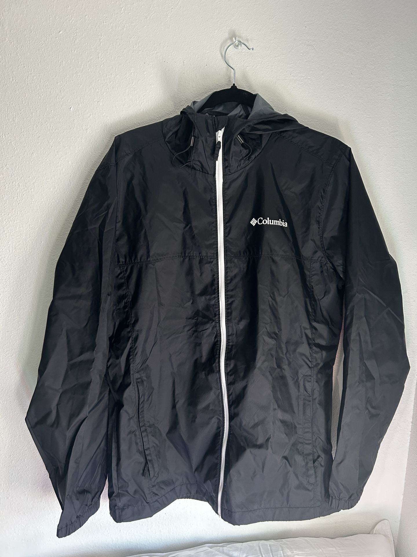 Black Columbia Windbreaker