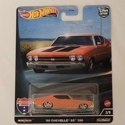 '69 Chevelle SS 396 Hot Wheels Premium Car Culture American Scene 