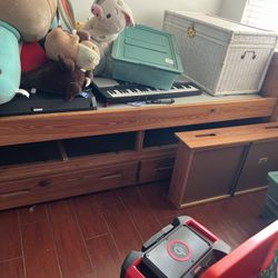 Pottery Barn Kids Twin Size Solid Wood Bed