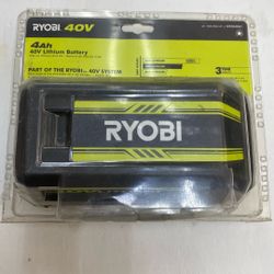 RYOBI 40V Lithium Rechargeable Battery New