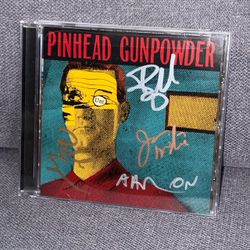 SIGNED CD - Pinhead Gunpowder Unt - Autographed Billie Joe Armstrong