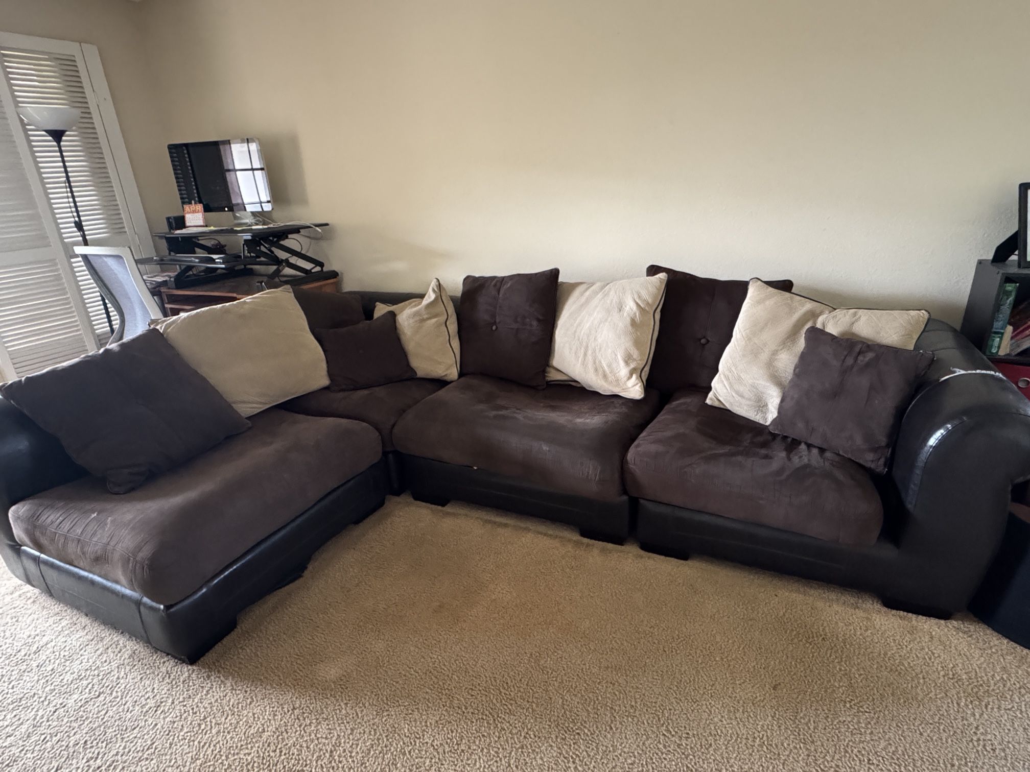 Large Sectional Couch - FREE