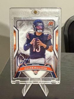 2025 Topps Caleb Williams Resurgent #117 Rookie Auto