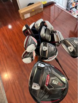 Taylormade complete set senior flex
