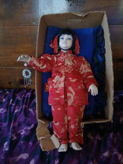 Porcelain china doll.