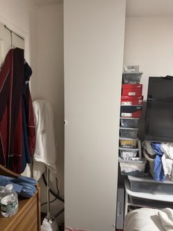 3 cloth cabinets