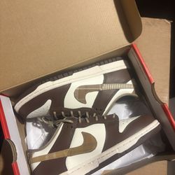 Brown Plaid Nike Dunks