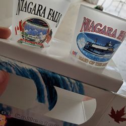 2 Niagra Falls Shot Glasses