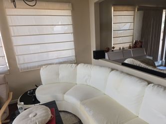 Plastic leather leather fancy sofa
