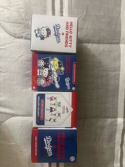 Los Angeles Dodgers X Hello Kitty SGA 8/12/2026 Unopened Keychain Plushie