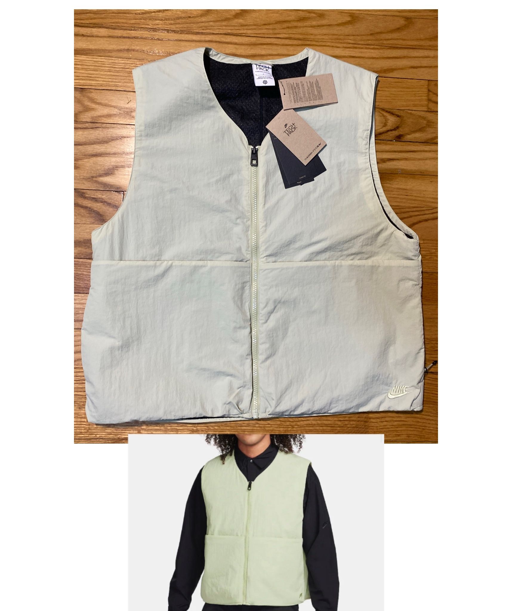 Nike Sportswear Tech Pack Therma-FIT Adv Forward-Lined Vest Men’s sz Small NEW!