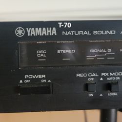Yamaha Natural Sound AM/FM StereoTurner, Model T-70 (#4).