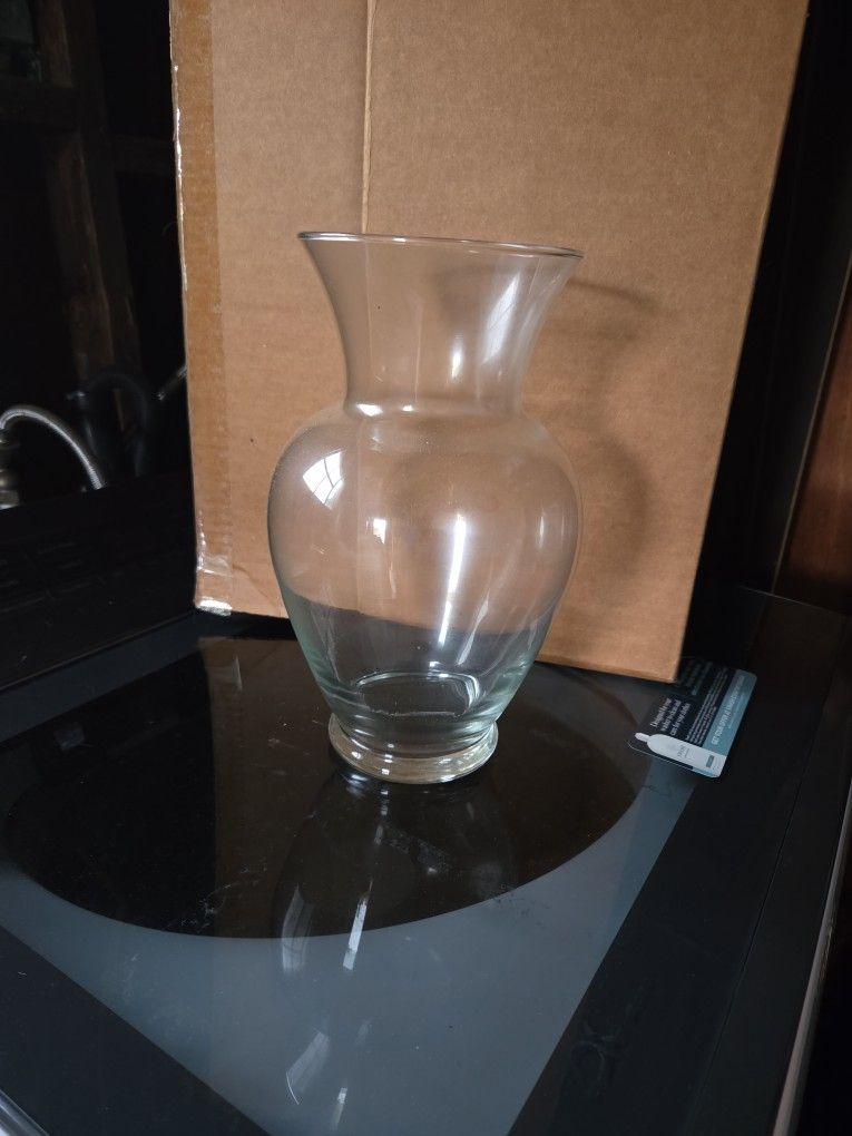 10" Large Glass Vases