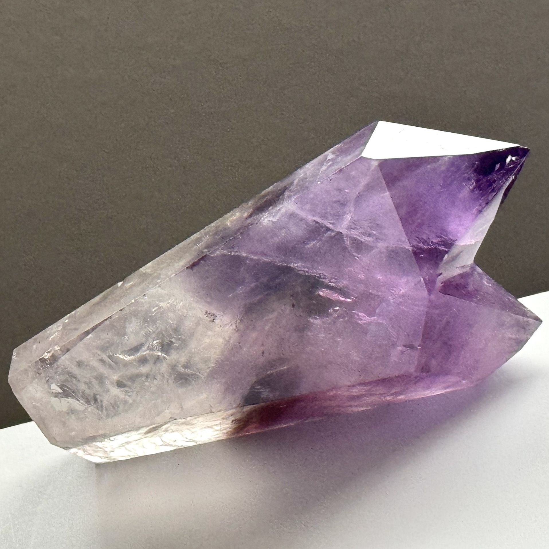 Amethyst Quartz two points