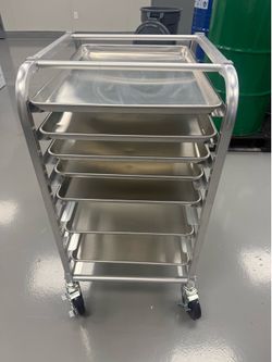 Aluminum 10 pan baking racks