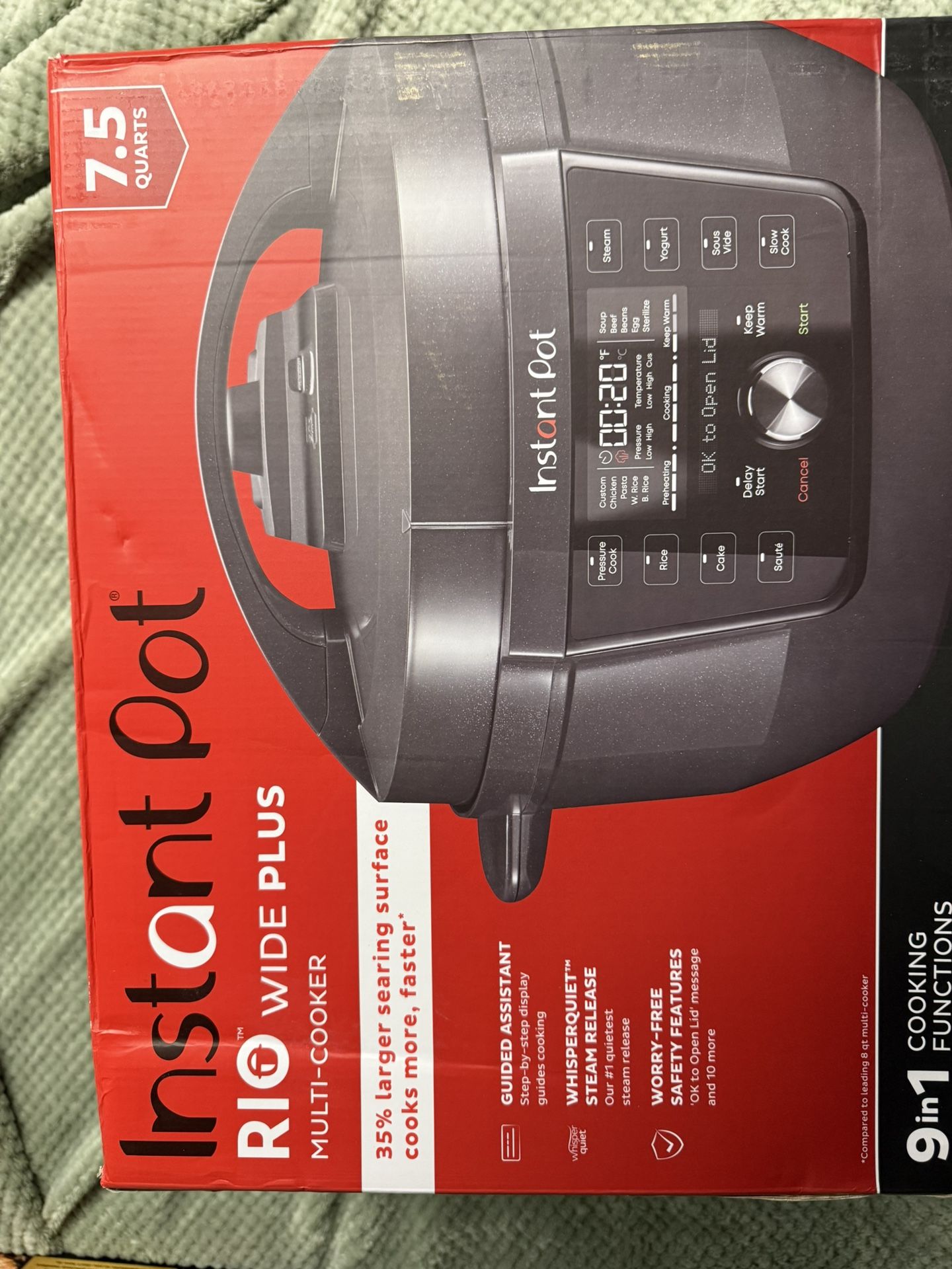 Instantpot Rio 9 In 1 7.5qt