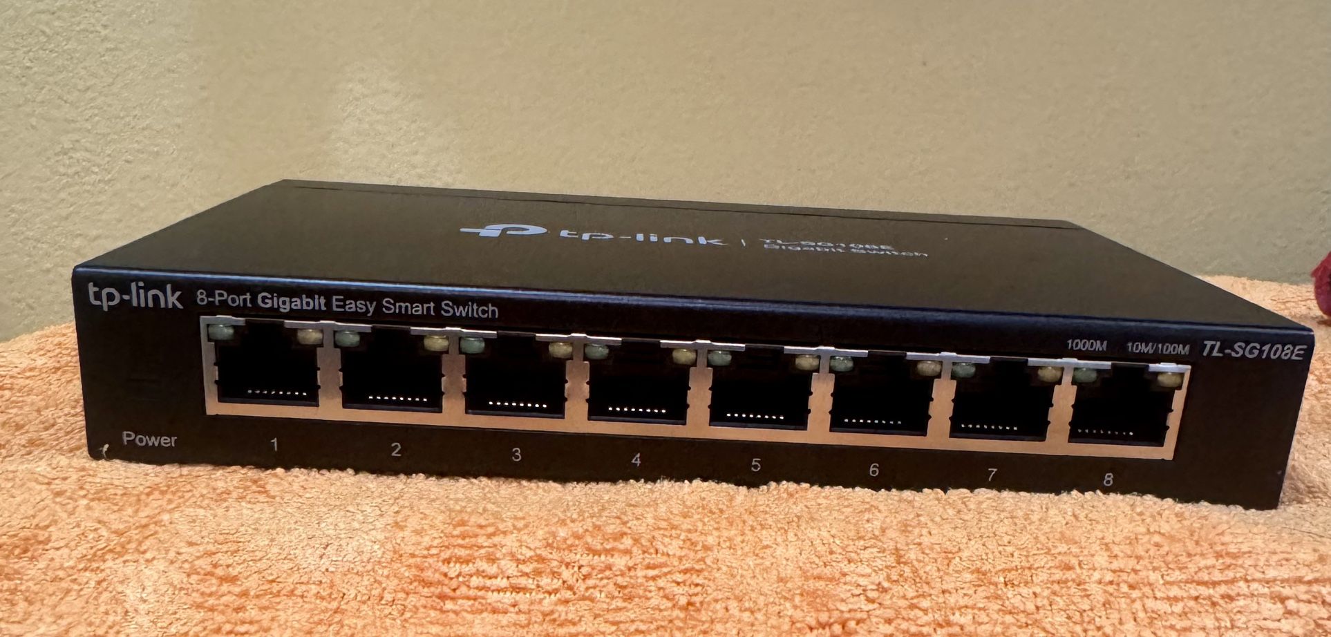 TP-Link TL-SG108E 8-Port Gigabit Smart Switch – $25 OBO