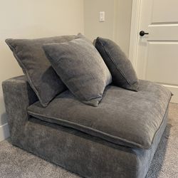 Armless Accent Chair - New