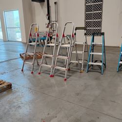 3 Ft Step Stools And A Ladder $30 Each
