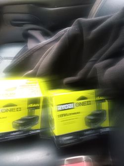 (2) Ryobi 4ah battery