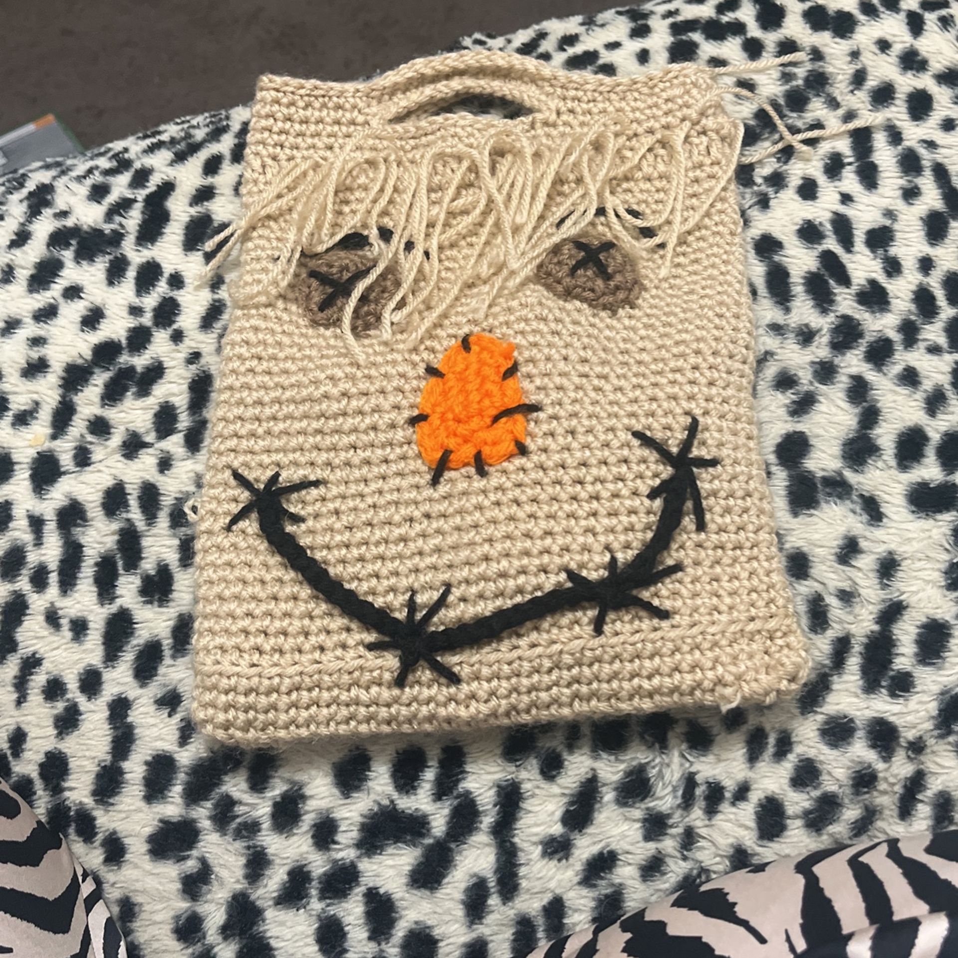 Crochet 🧶 Scarecrow Bag