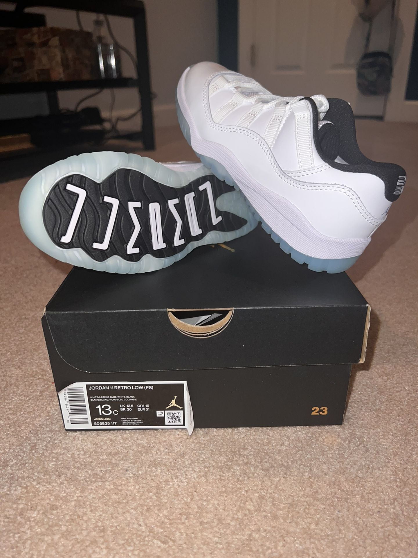 13C Jordan 11 Retro Lowtops