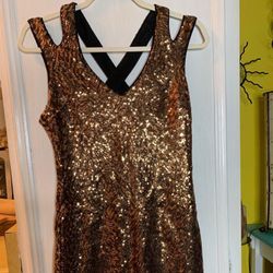 Bebe Sequin Dress