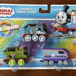 3-Pack Thomas & Friends Color Changers Push Metal Trains
