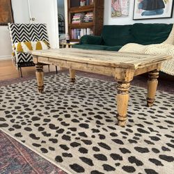 Wood Coffee Table 