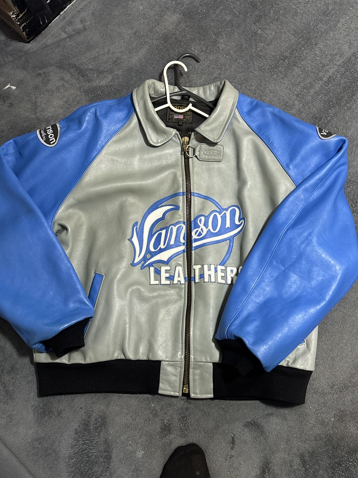Vanson Leather Jacket XXL